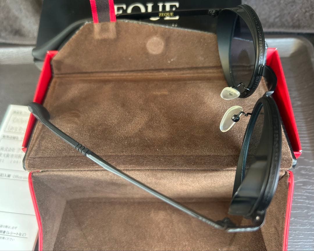 ゼクー　サングラス　zeal Zeque TALEX ギブソン　タレックス　偏光