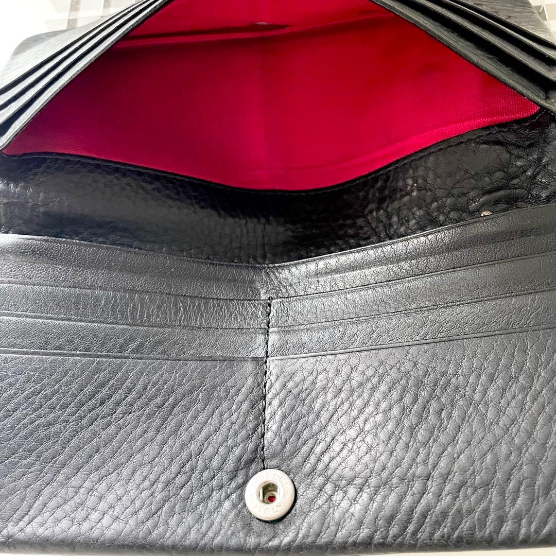 ヴィヴィアンウエストウッド ライダース ウォレット 長財布 ジップ ブラック