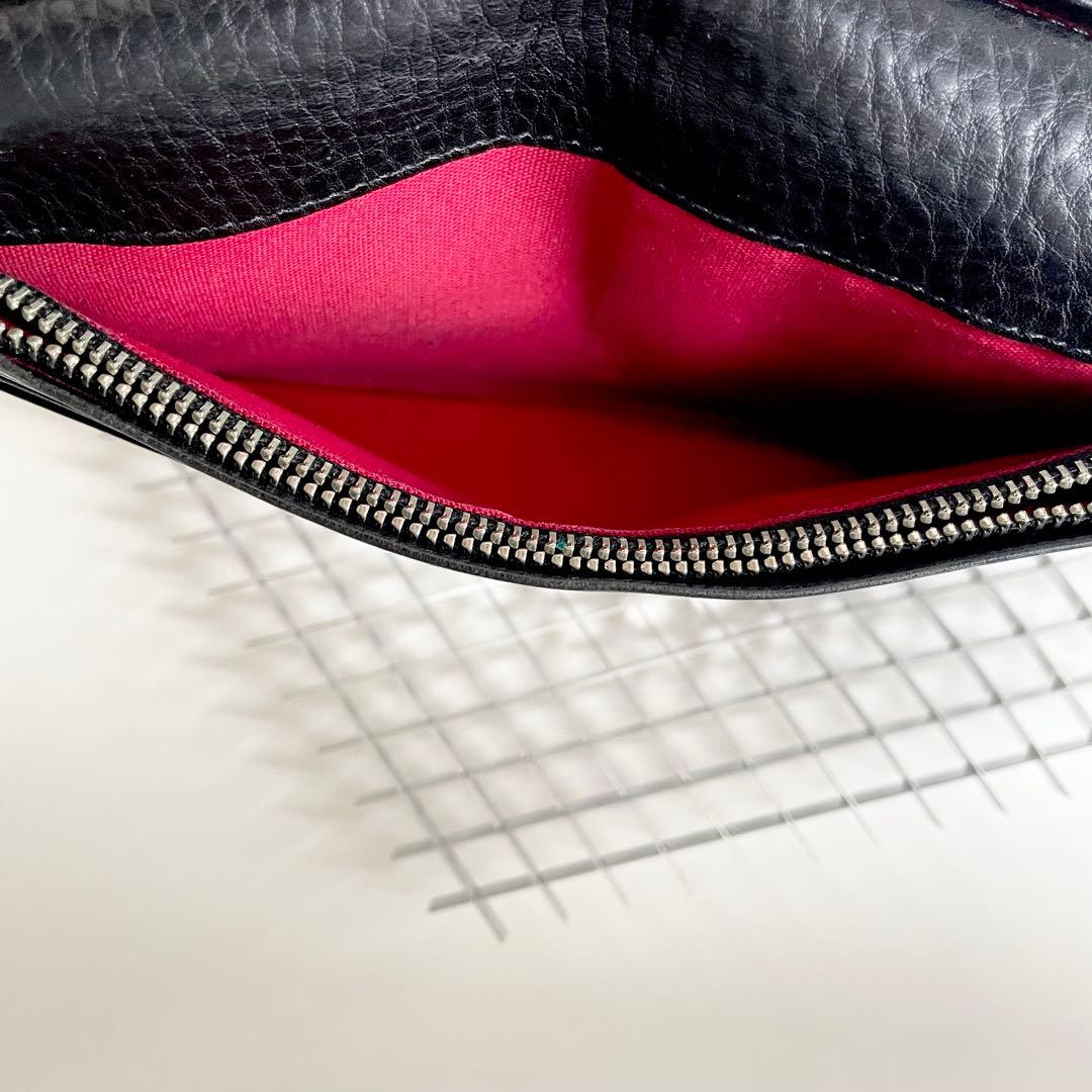 ヴィヴィアンウエストウッド ライダース ウォレット 長財布 ジップ ブラック