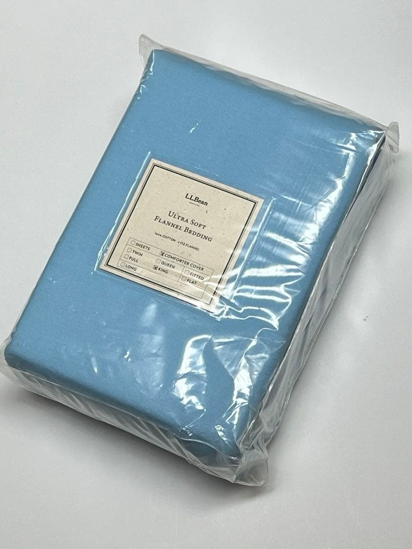 布団カバー　L.L.bean コットン　キングサイズ　未使用【定価19800円】