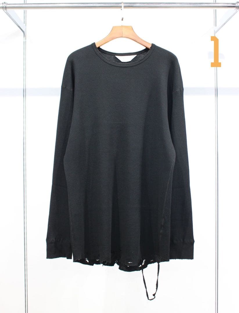 ANCELLM アンセルム ガーデン トップス カットソー Tシャツ 黒 １