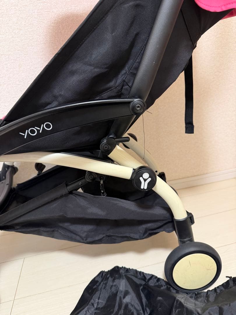 babyzen yoyo ベビーカー　フットマフ　ドリンクホルダー　収納バック