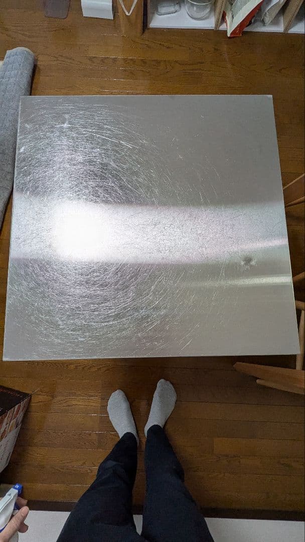 ステンレス製作業台　600×600×800 板厚1.2mmモデル