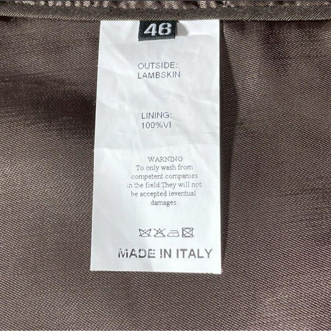 ✨️美品✨️ 定価30万 エンメティ EMMETI ラムスキン ライダースジャケット