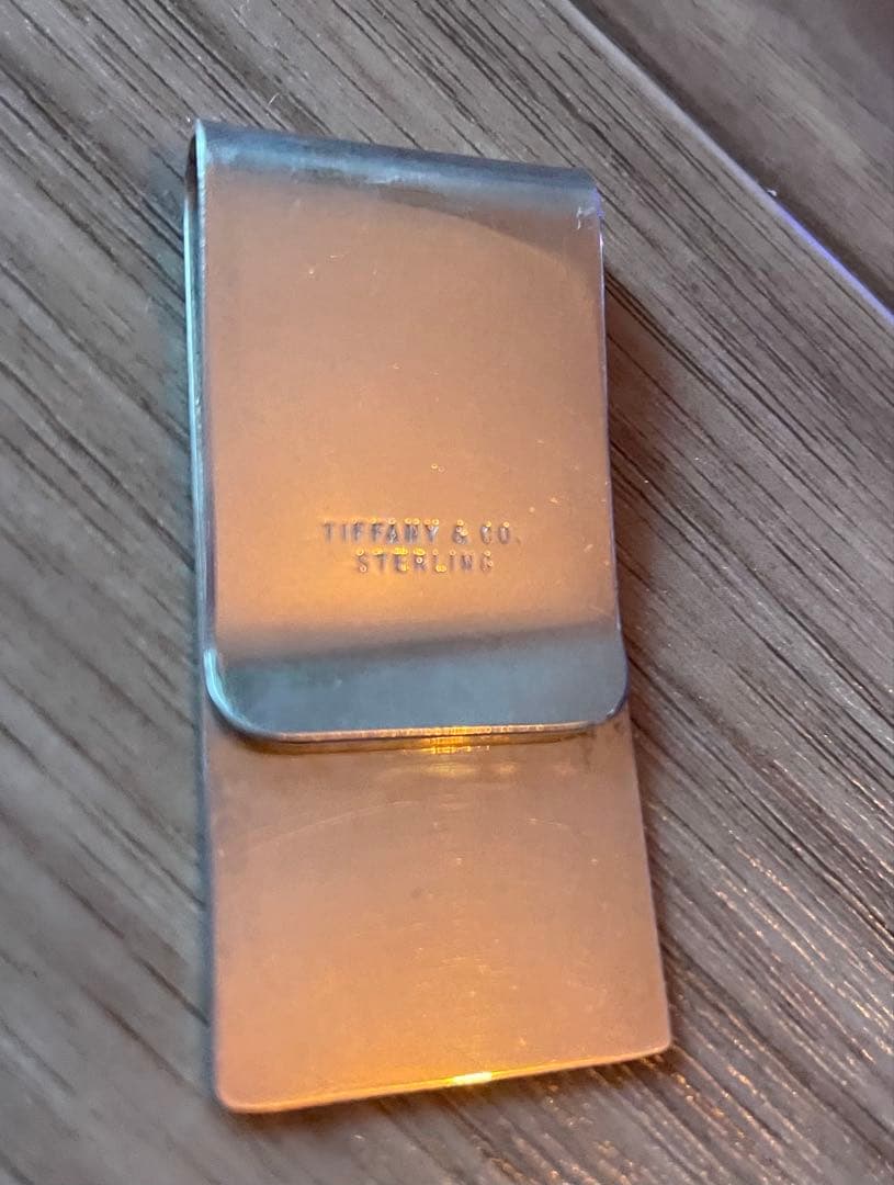 【美品】Tiffany & Co 150周年 アニバーサリー マネークリップ