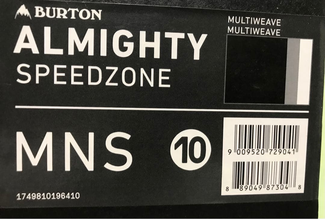 Burton Almighty Speedzone ブーツ10インチ　28センチ