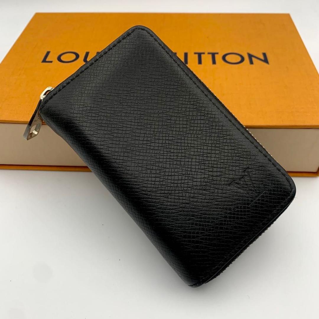 箱付き ルイヴィトン ジッピーパース 財布 ケース コンパクト 黒