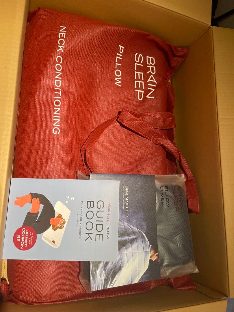 BRAIN SLEEP ネックピロー ガイドブック付き