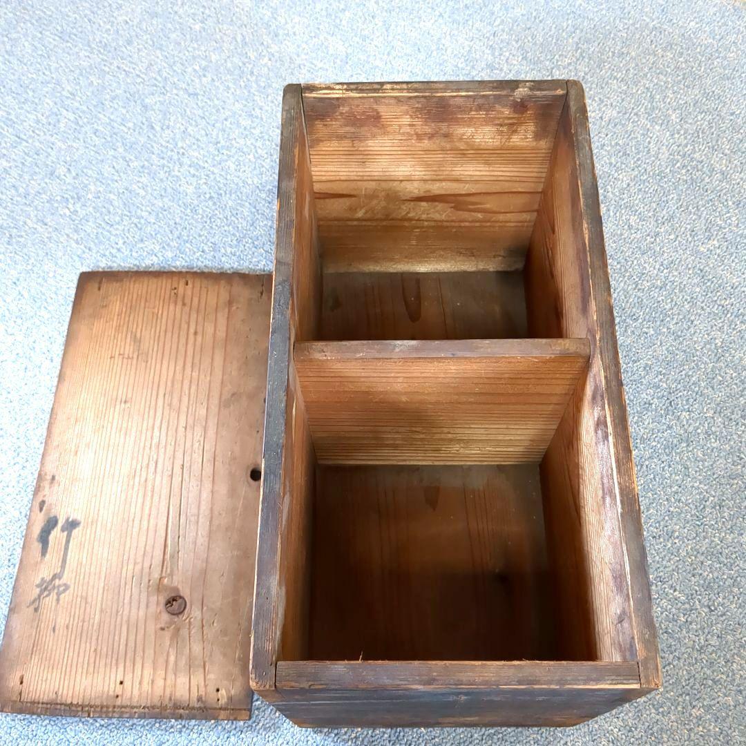 木製箱 6個セット 漆器 黒漆塗 江戸時代後期 弘化三年(1846年)頃 骨董品