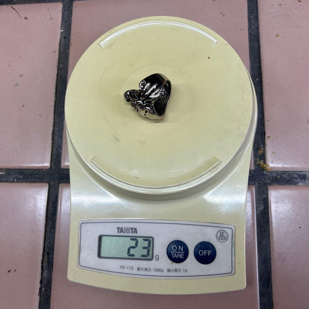 SNAP スカル　シルバー925リング