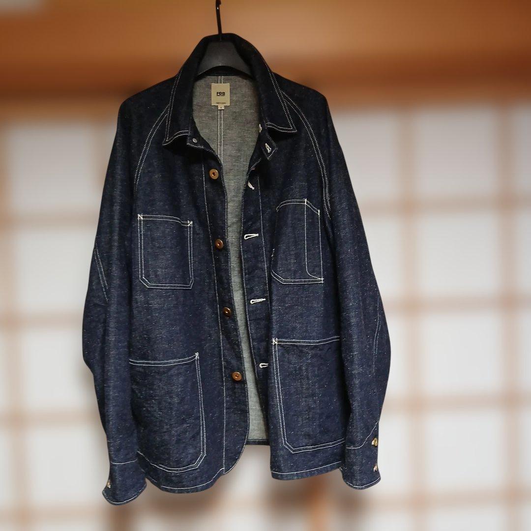 fobデニム上着ジャケット