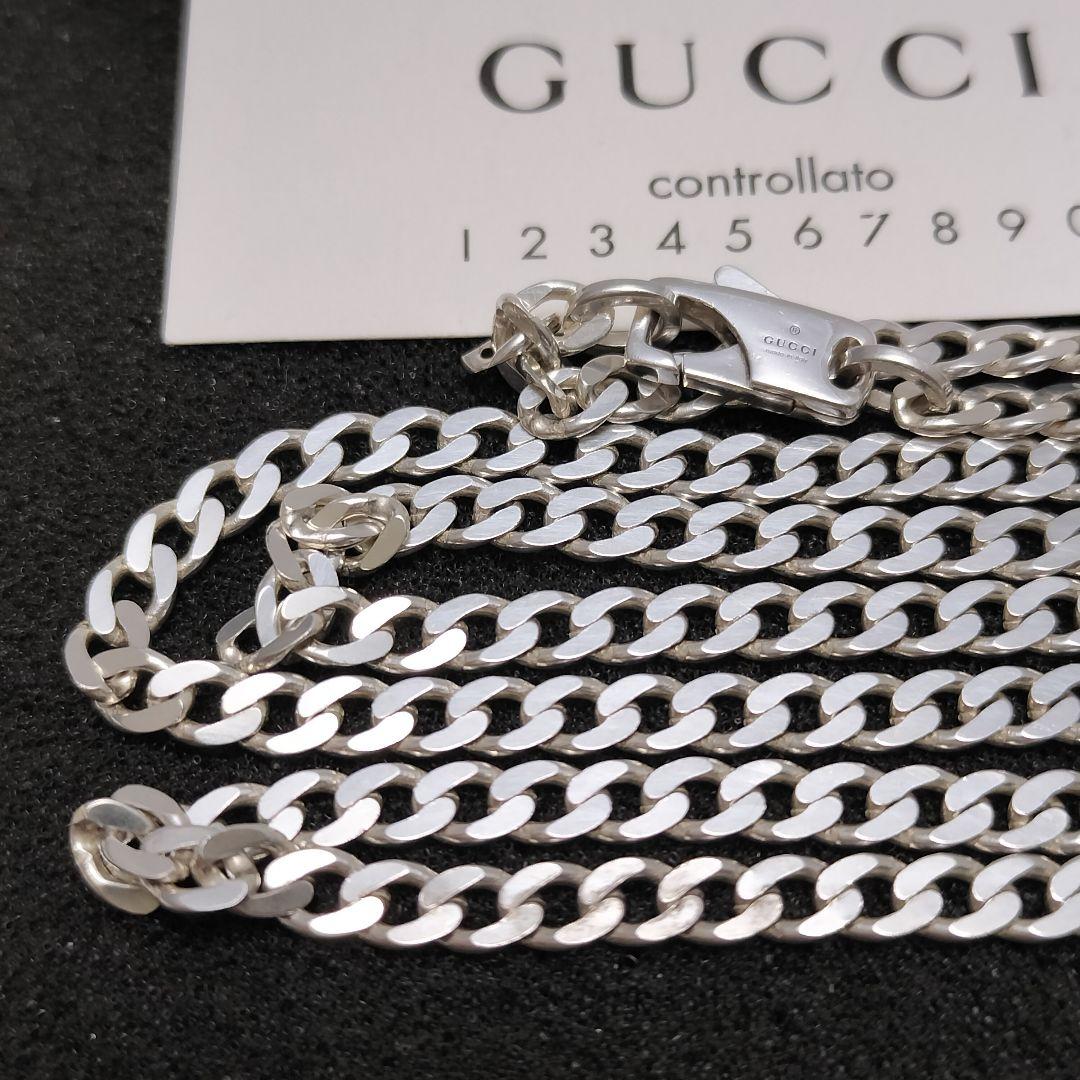 GUCCI グッチ ネックレス 喜平 45cm 太め