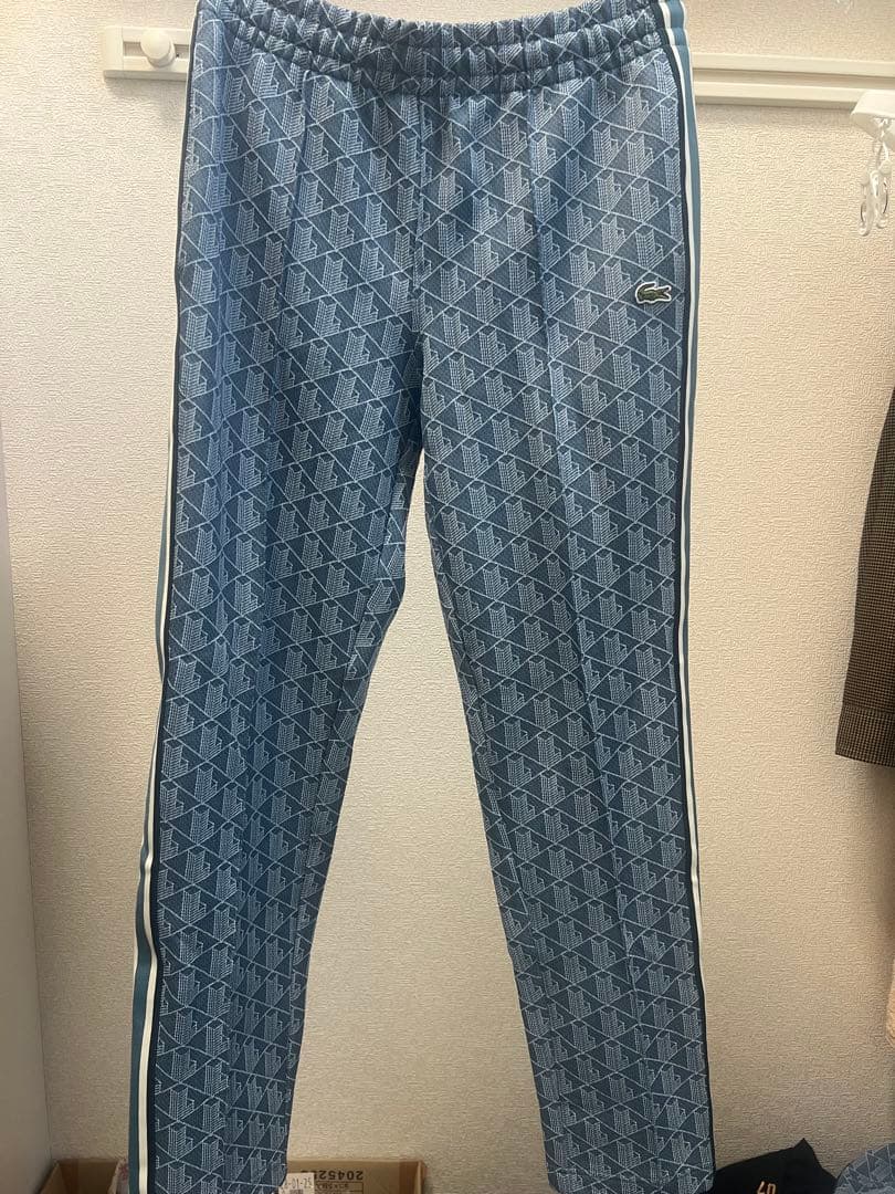 LACOSTE モノグラムトラックパンツ US S