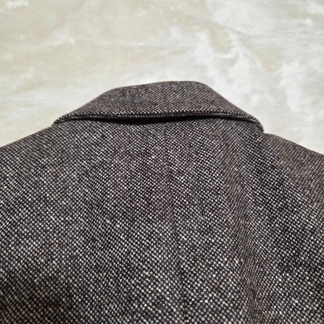 美品　UNTITLED　シルク混　セットアップ　スーツ　ブラウン　パンツスーツ