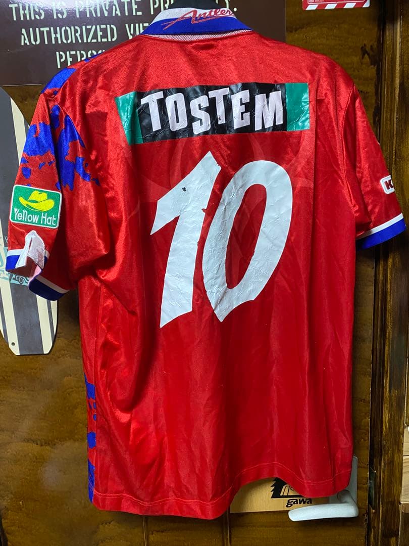 鹿島アントラーズ　レオナルドサイン入りユニフォーム