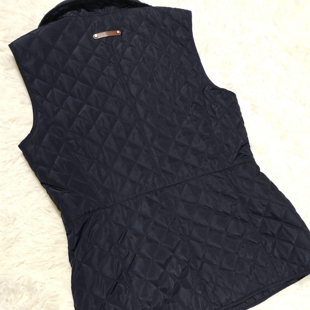 ★メルめる様★RALPH LAUREN エンブレム キルティング 金ボタン 紺