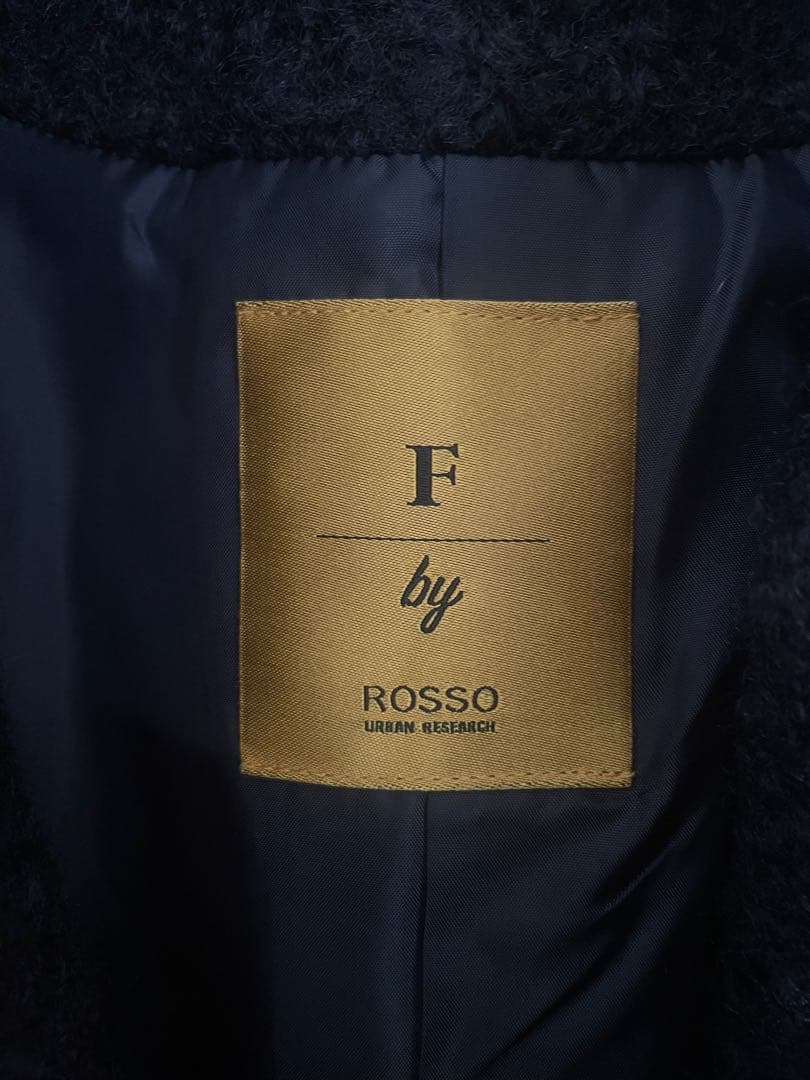 F by ROSSO 『UR TECH』ブークレステンカラーコート