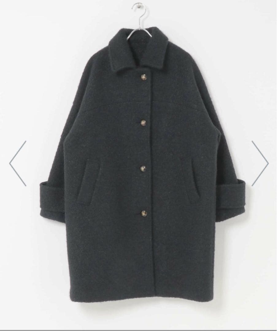 F by ROSSO 『UR TECH』ブークレステンカラーコート