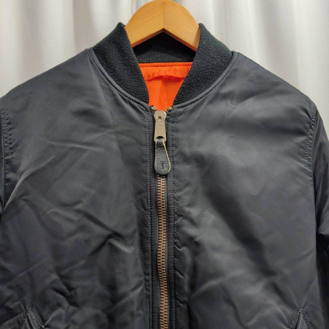 ALPHA アルファ リバーシブル MA-1 フライトジャケット L相当