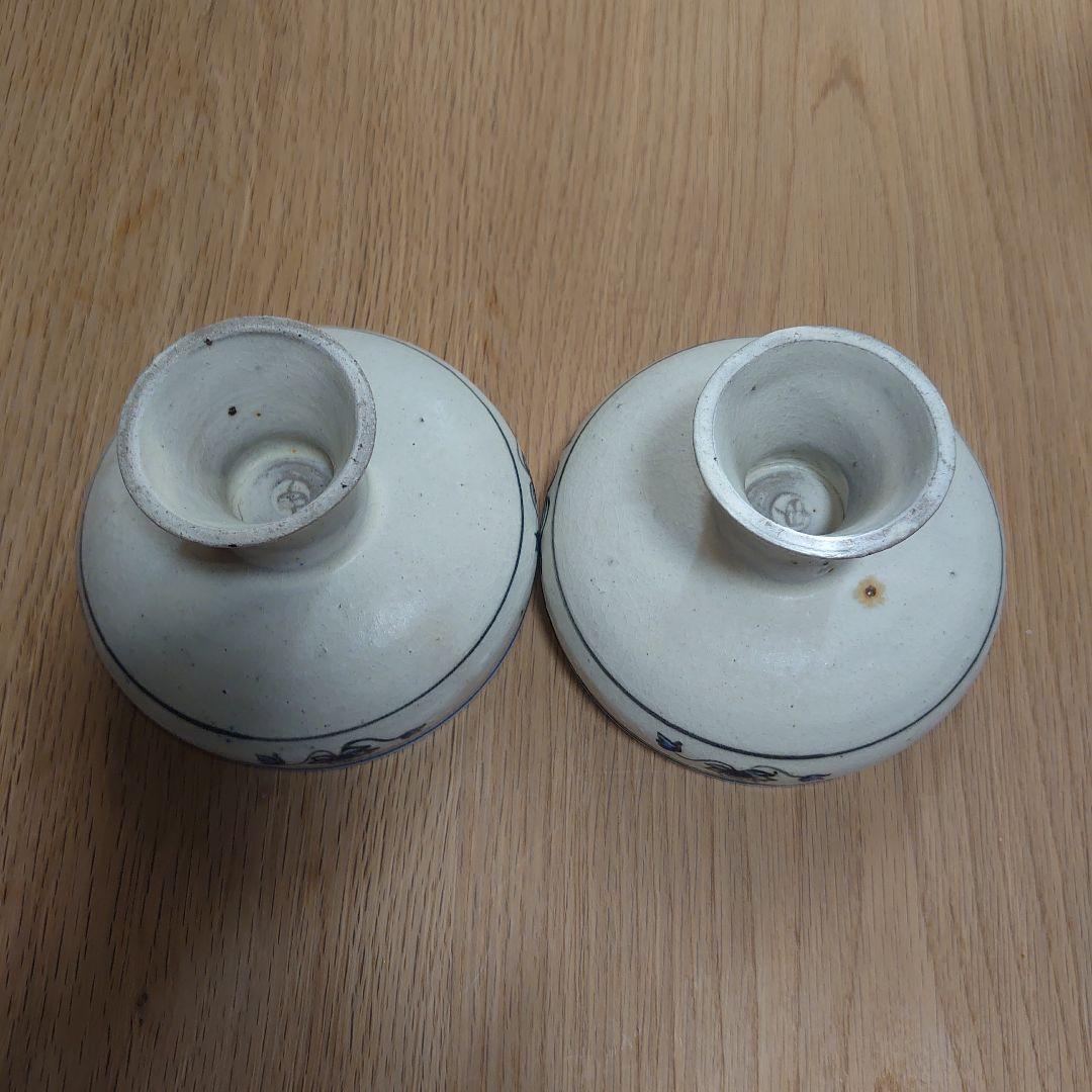 中西申幸さん　鳥遊戯画　チュン　コンポート2客