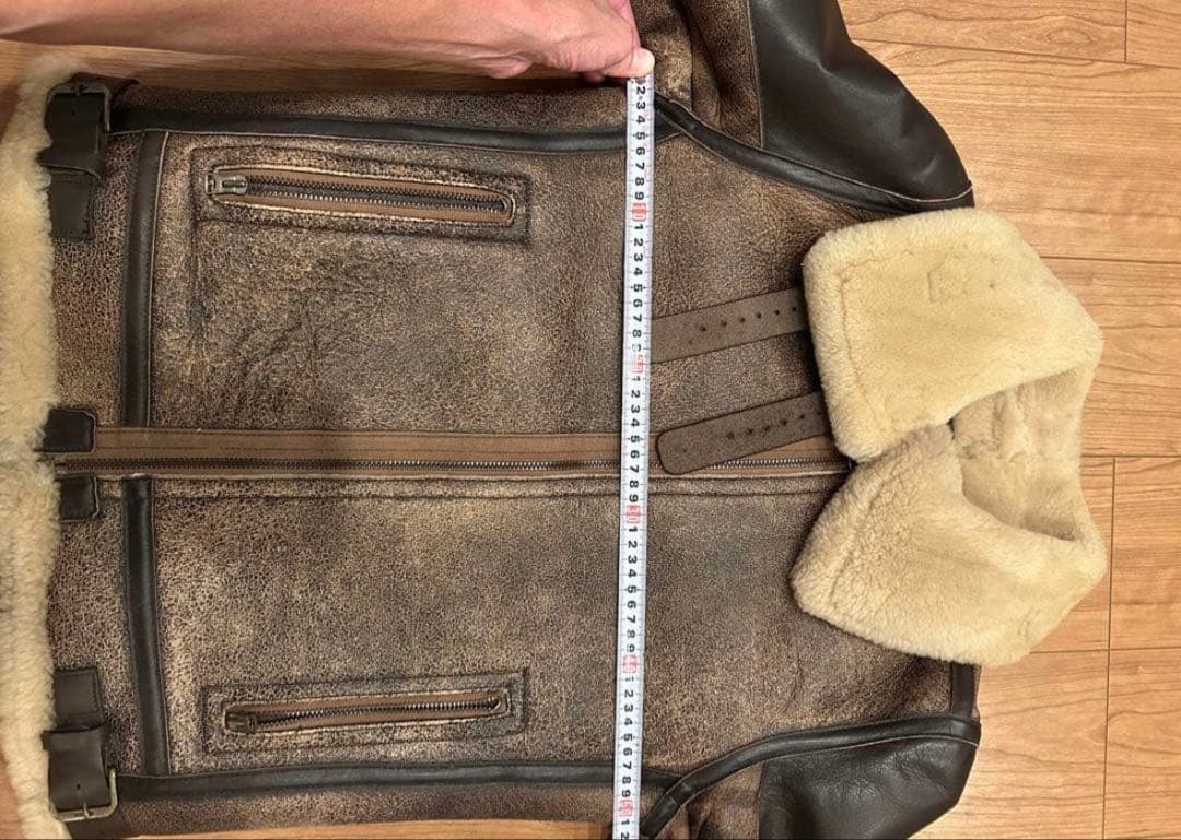 【現HYKE】 green MAN リアルムートン　B3 size1