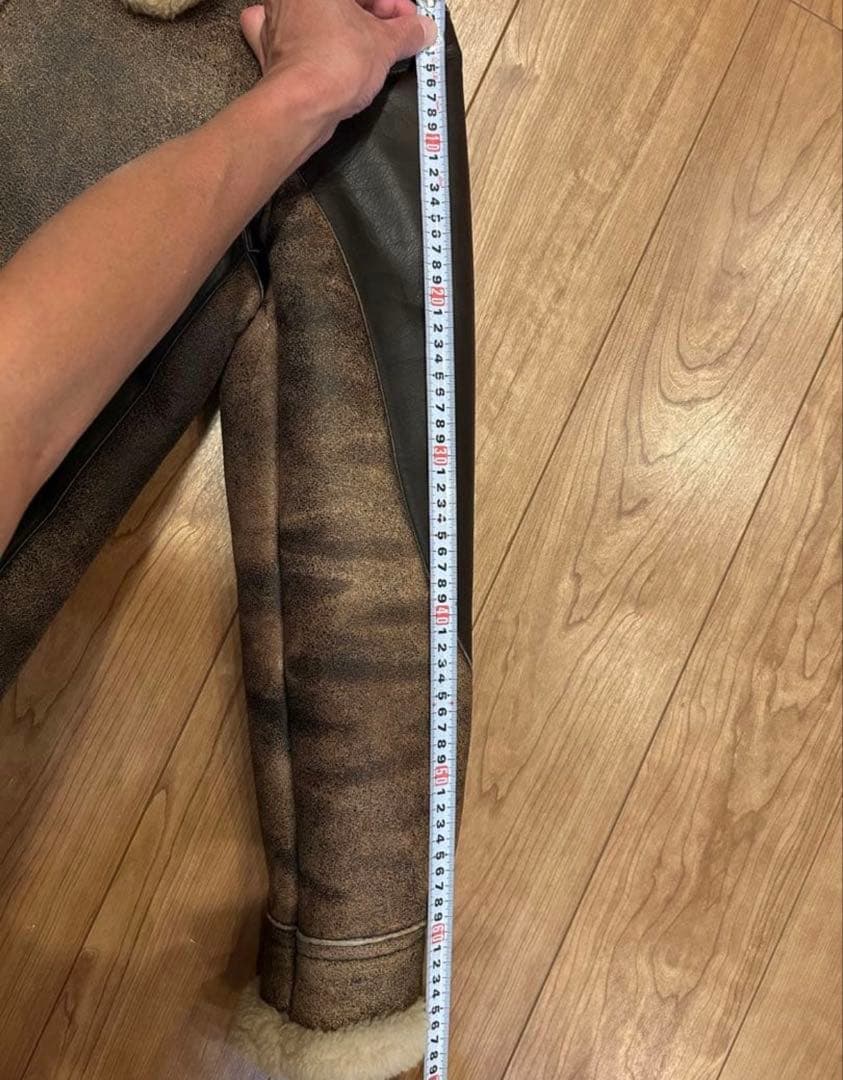 【現HYKE】 green MAN リアルムートン　B3 size1