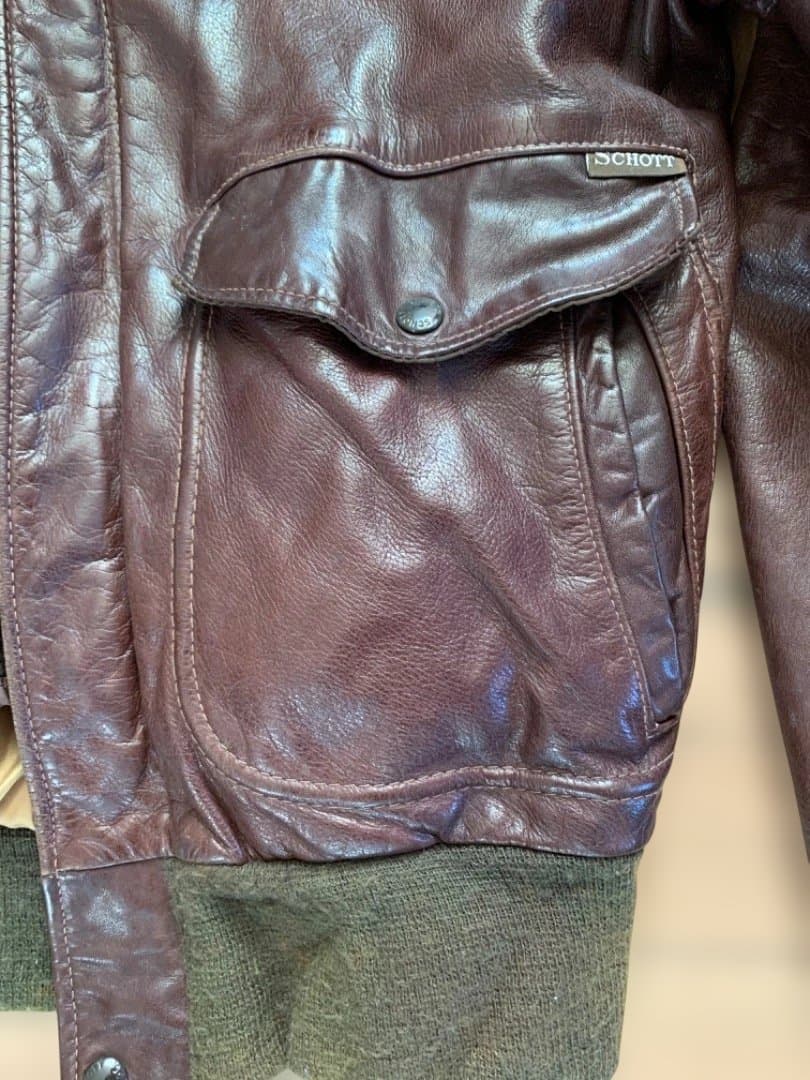 schott IS-674-M-S G-1 A-2 希少70’sヴィンテージ