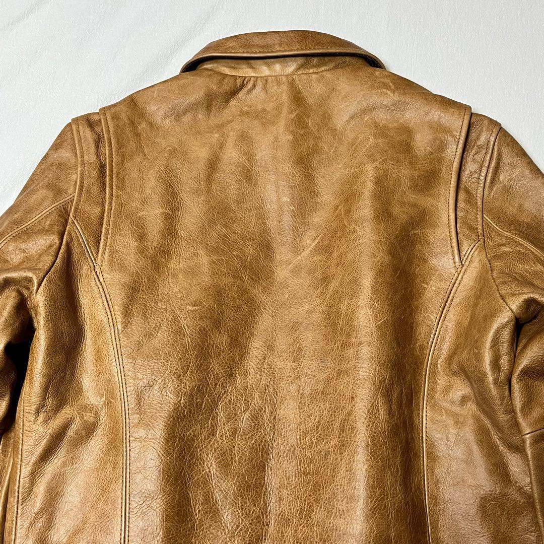 UABONI ユアボニ シングルライダースジャケット 牛革