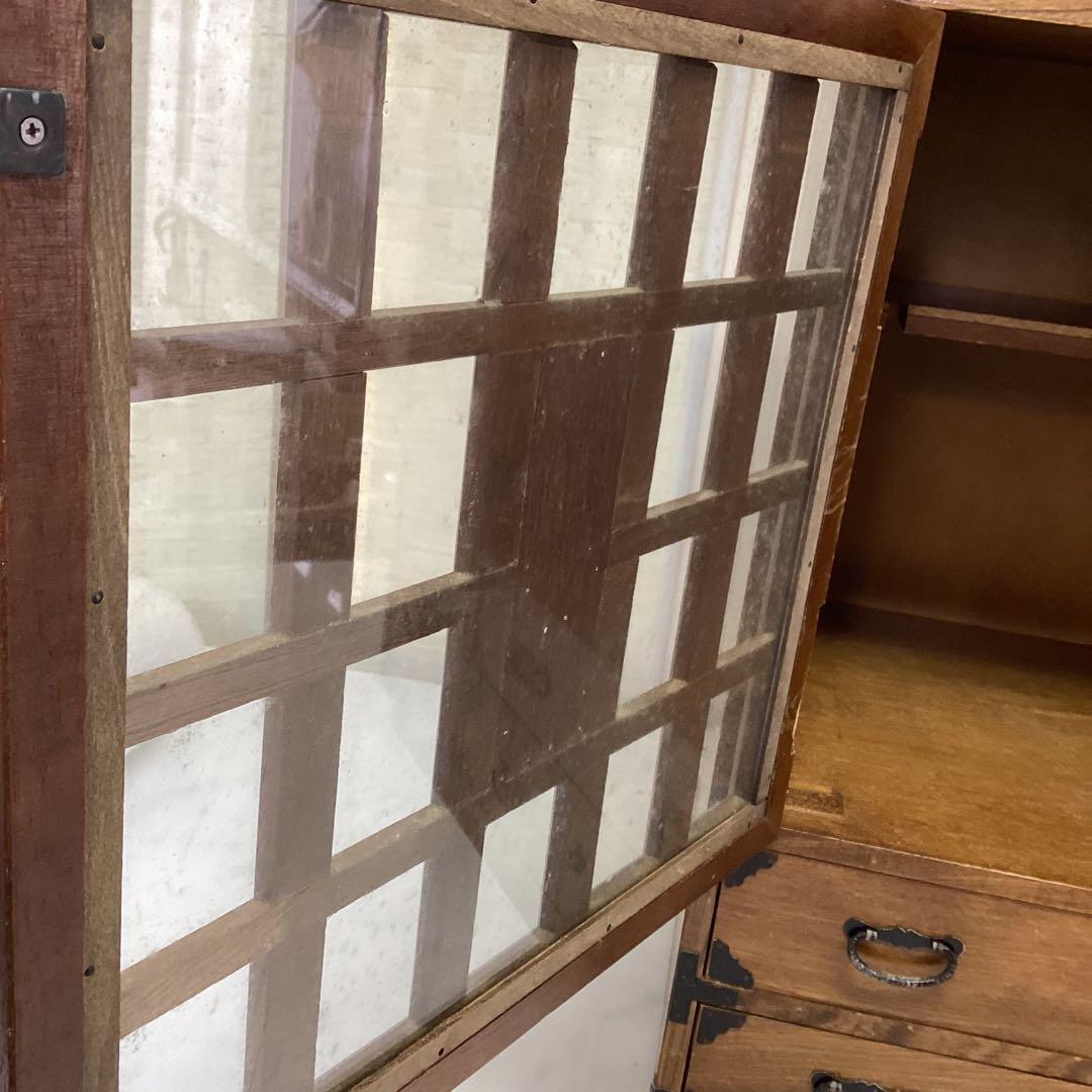 時代箪笥　民藝箪笥　和箪笥　古家具　小箪笥　小棚　小引き出し　木製　箪笥　U58