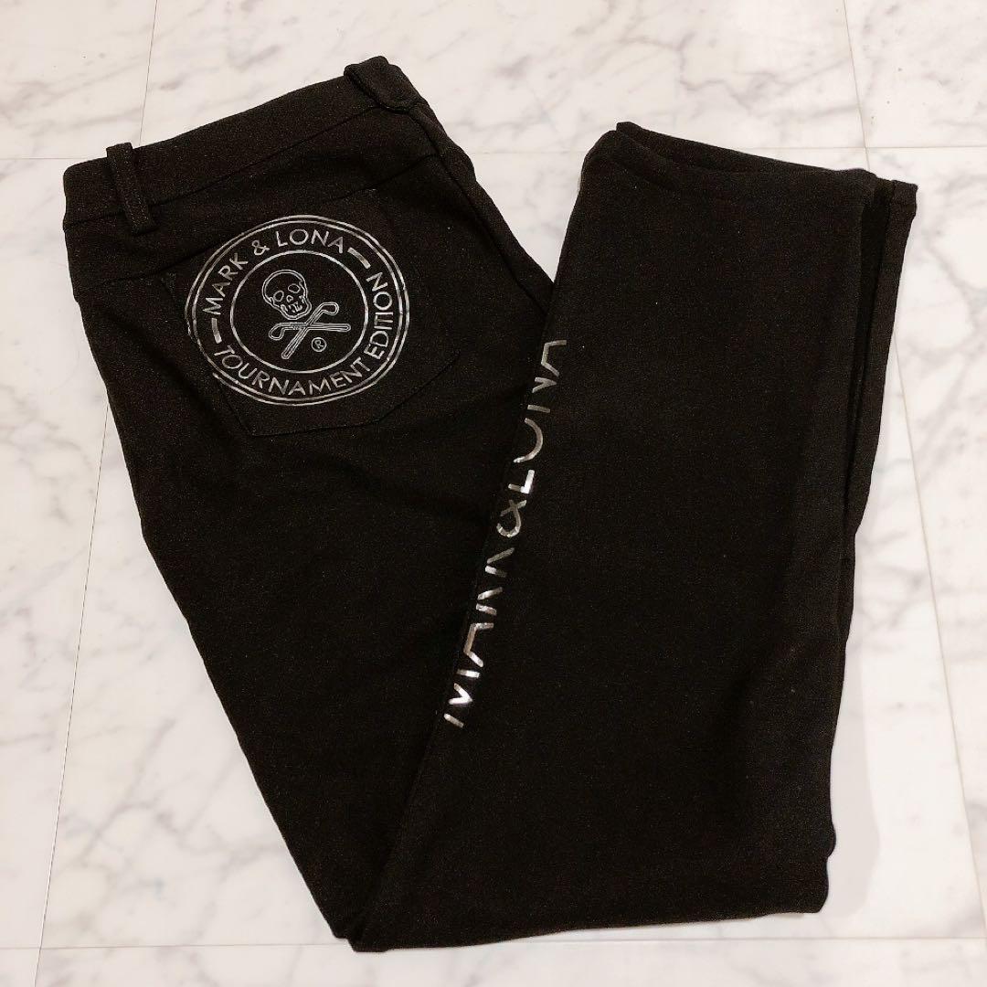 新品未使用　ゴルフ　マークアンドロナ　レディース　パンツ　裏起毛　XSサイズ