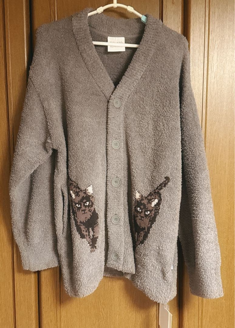 ジェラートピケ☆ジャガードカーディガン新品未使用タグ付