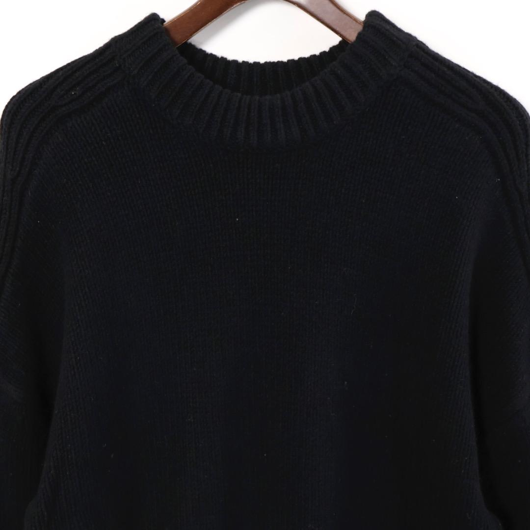 H4755-57◾️ハイク　リブニットクルーネックセーター　サムホール Y2K