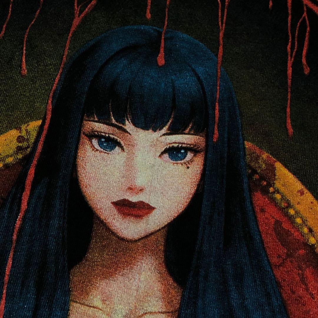 【激レア】伊藤潤二　富江　アニメ　Tシャツ　Lサイズ