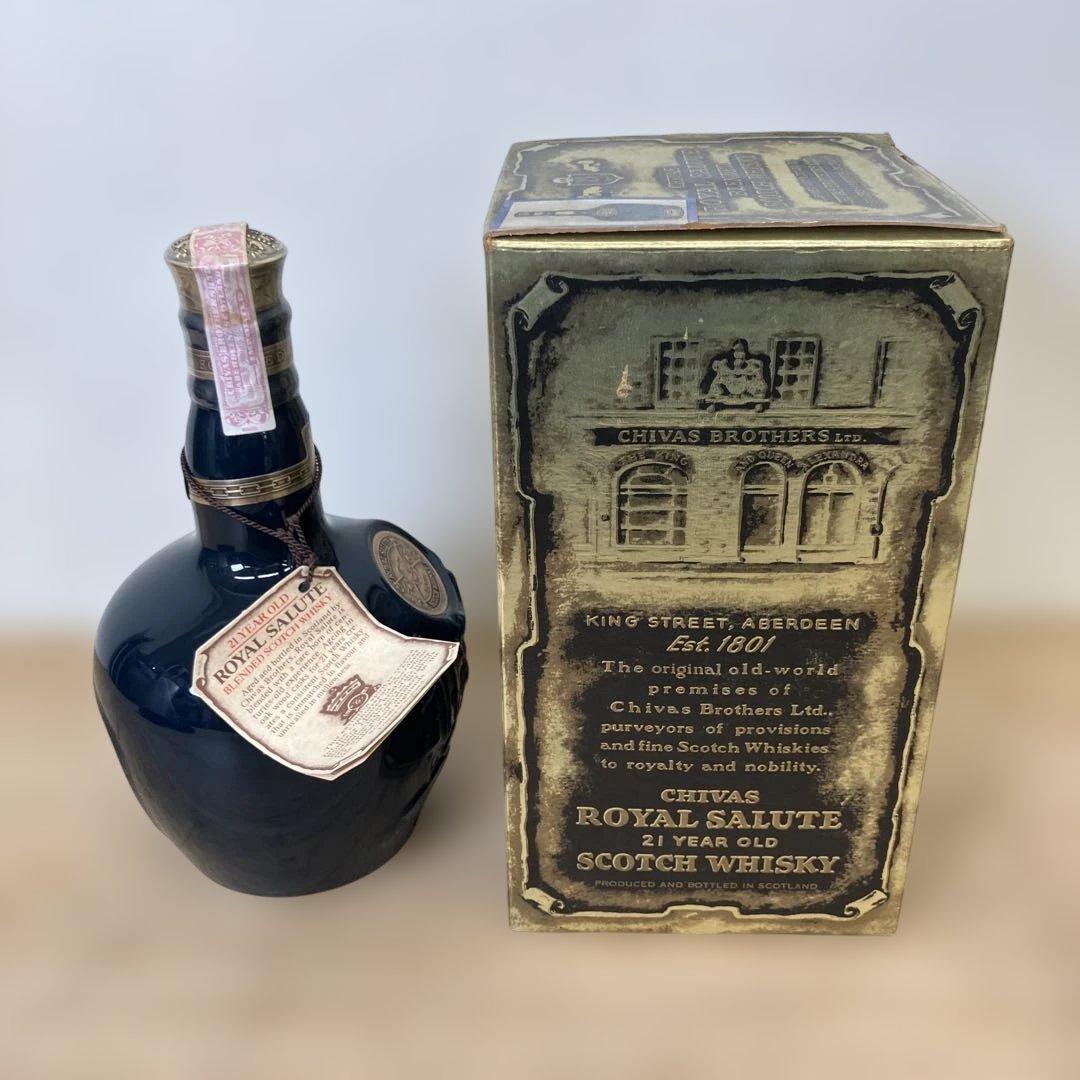 未開栓  Salute 21年 ブレンデッドスコッチウイスキー