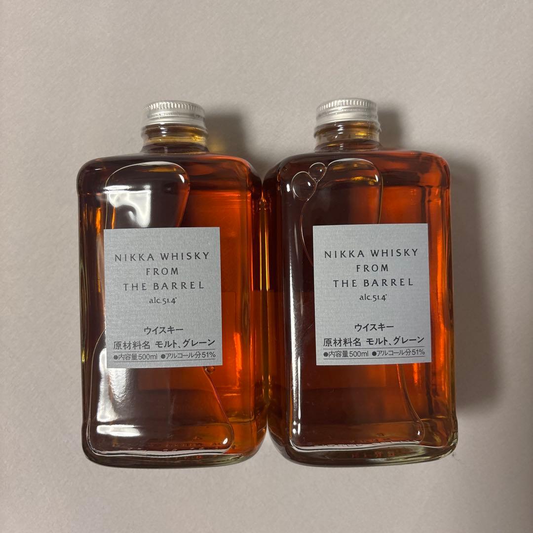 NIKKA FROM THE BARREL 500ml 2本セット