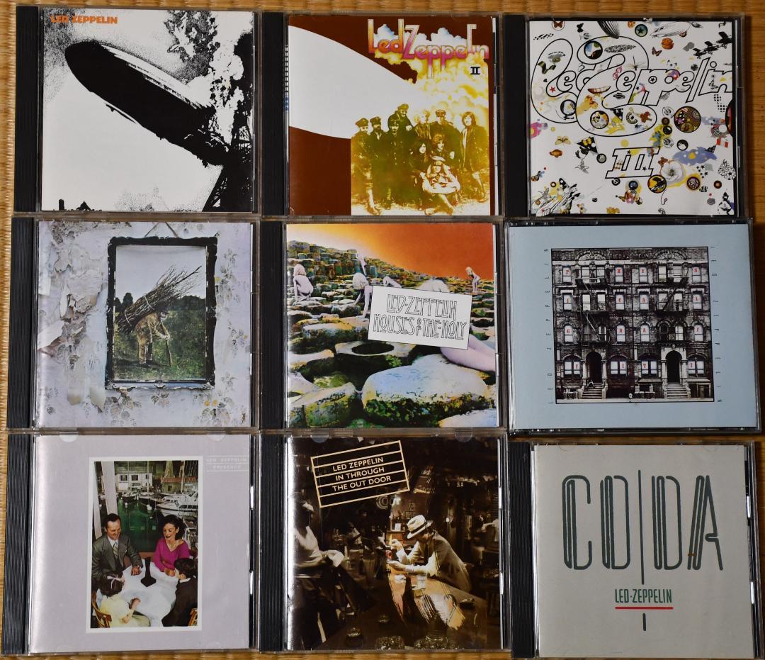 レッド・ツェッペリンのCD9組10枚セット