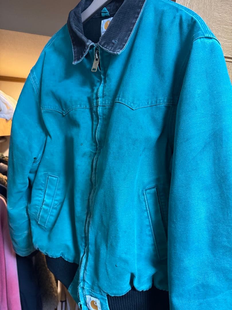 Carhartt サンタフェ　ターコイズ　ジャケット