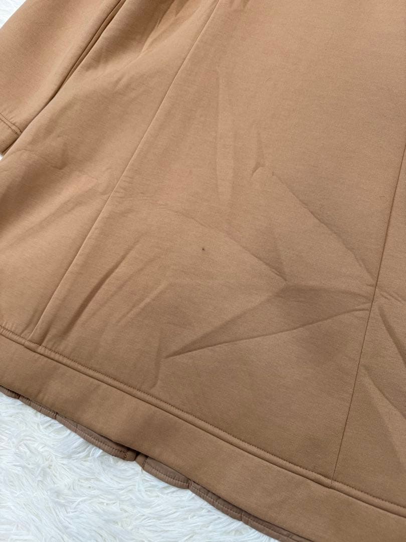 m's gracy コート　中綿　切り替え　キルティング　ベージュ　2024AW