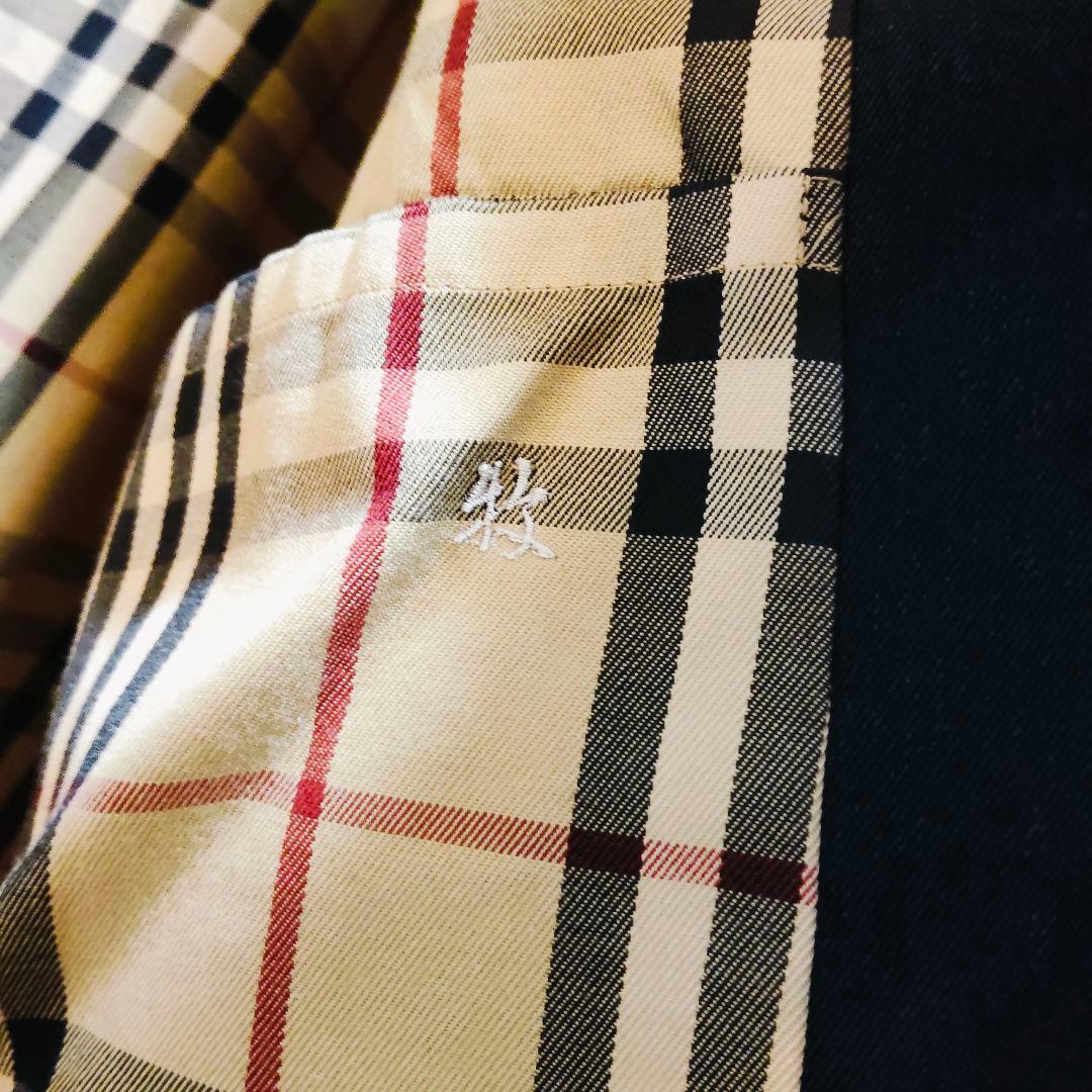 美品 バーバリー ロンドン カシミヤ シルク ステンカラーコート