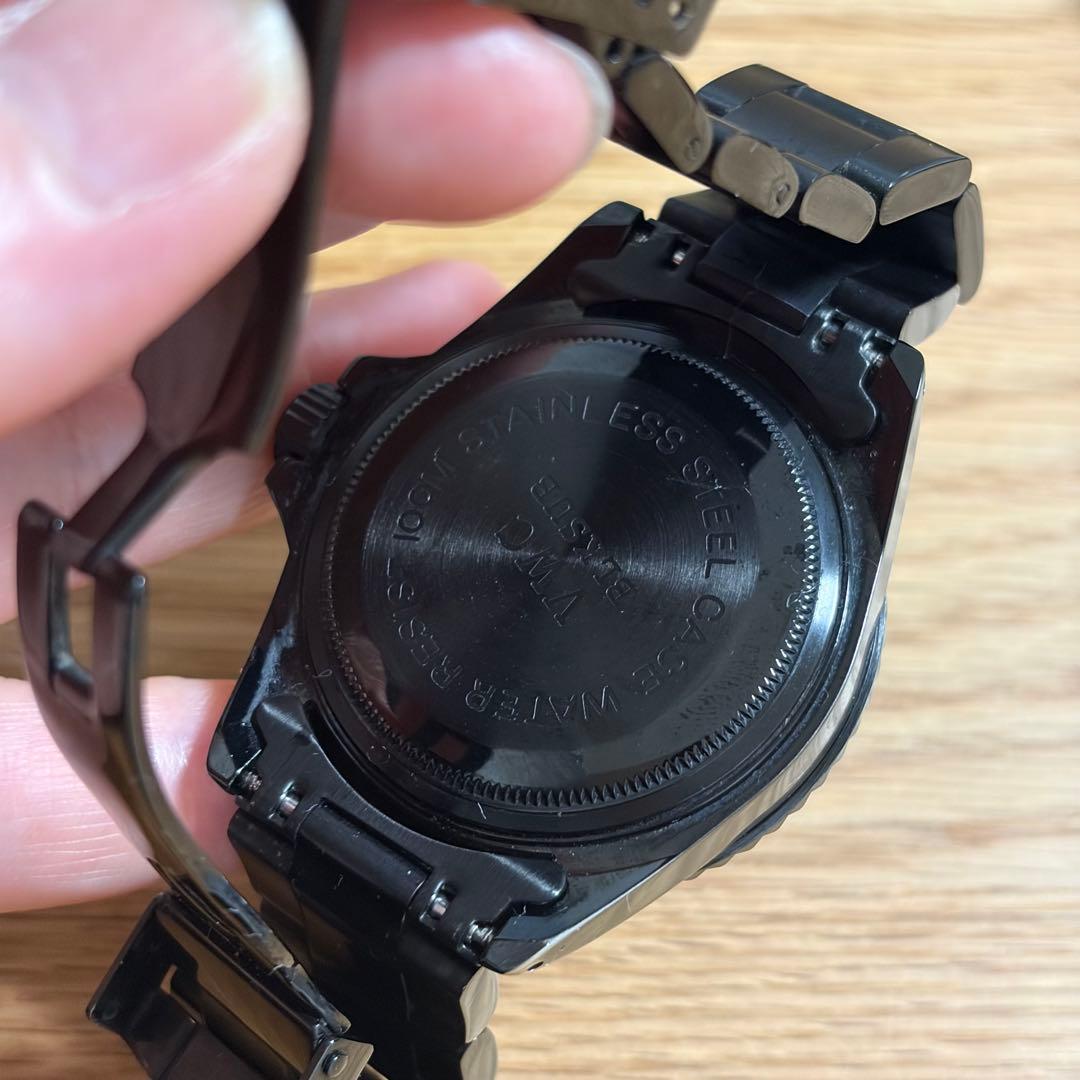 VAGUE WATCH ダイバーズウォッチ BLK SUB