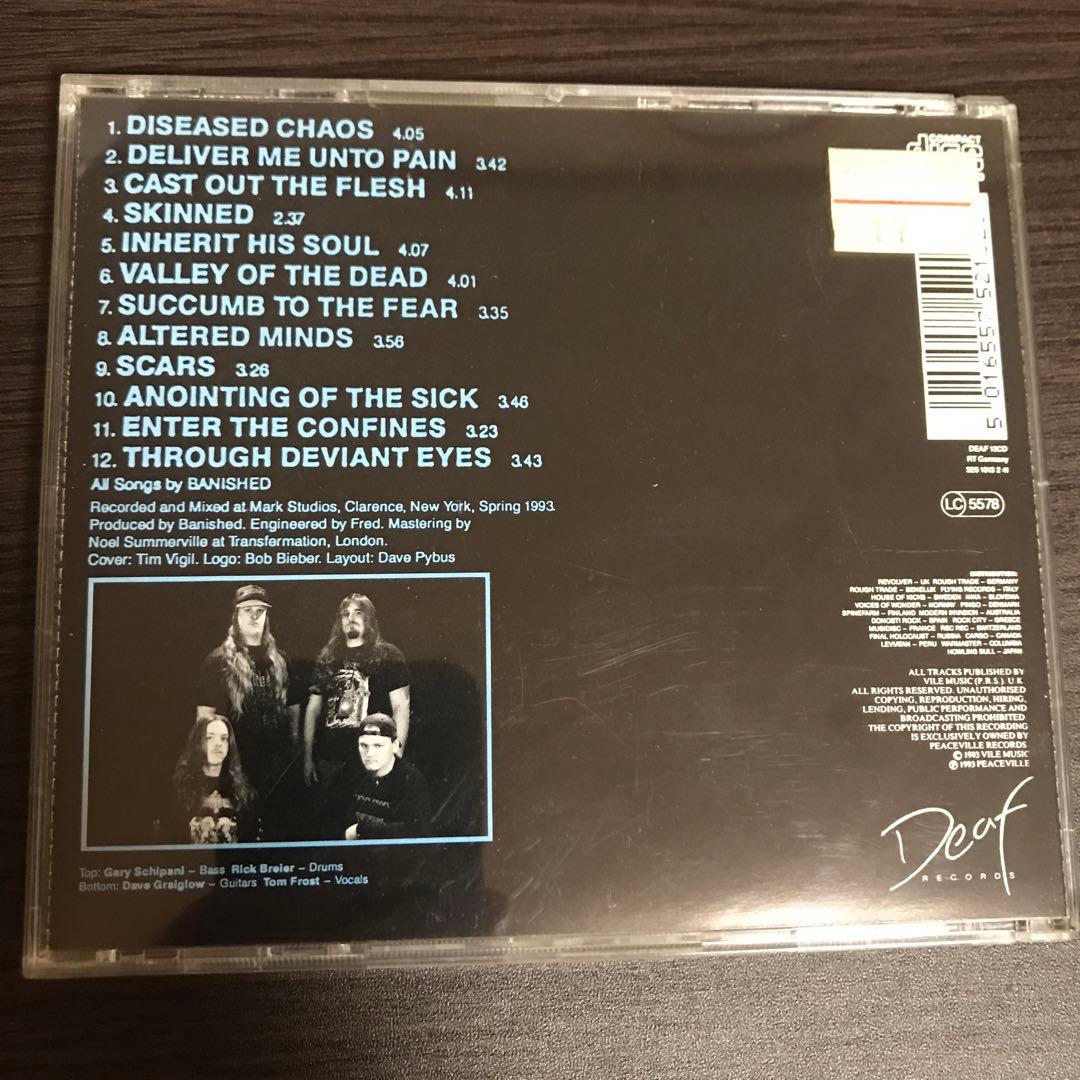 洋楽 Banished / derived me unto pain