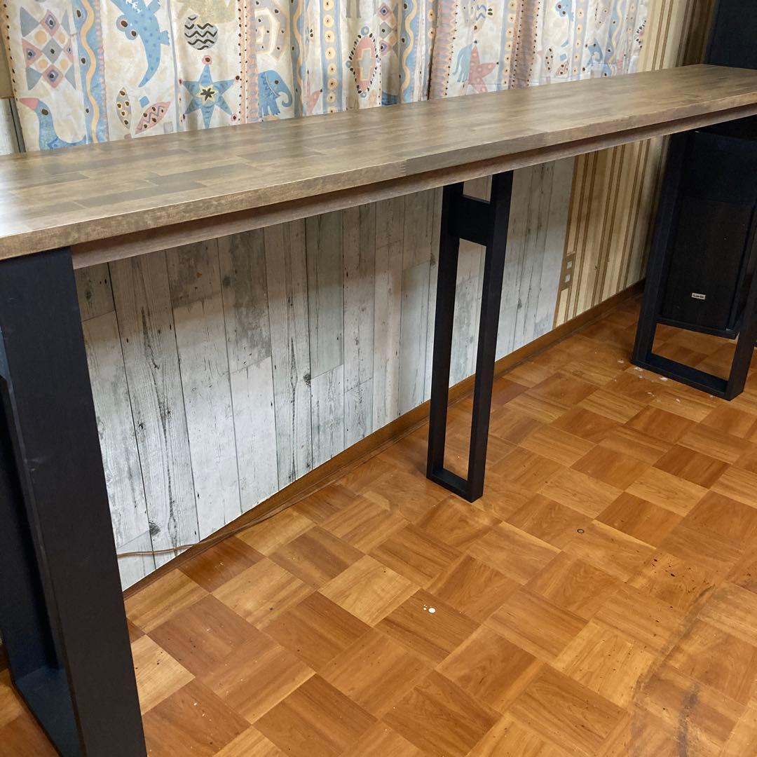 机 テーブル カウンター 幅210cm パイン集成材