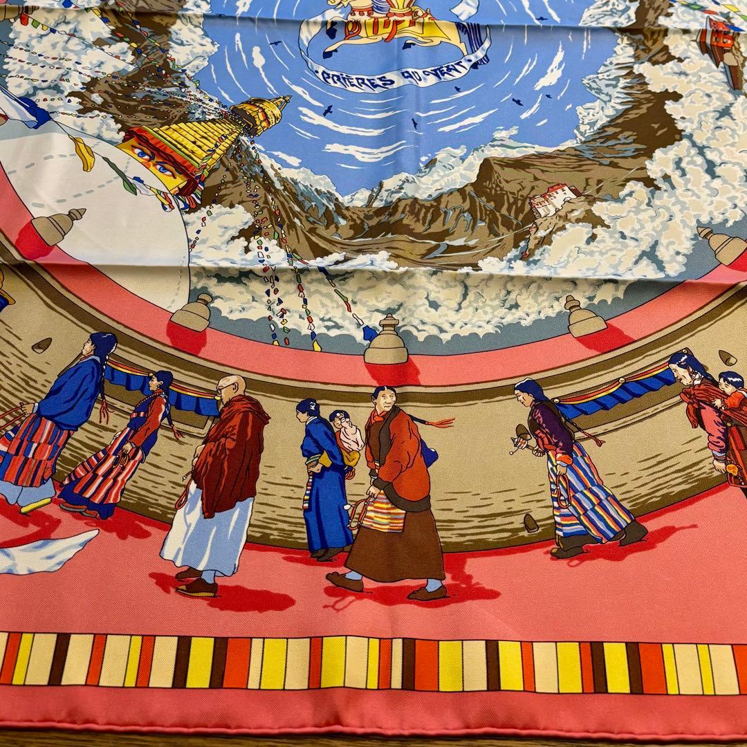 エルメス カレ90 正規品 Pèlerinages巡礼