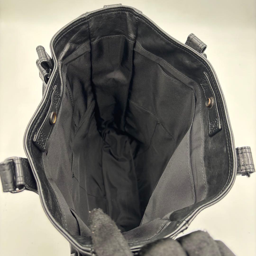 【限定品】PORTER ×ZOZOTOWN 別注 2way レザー トートバッグ