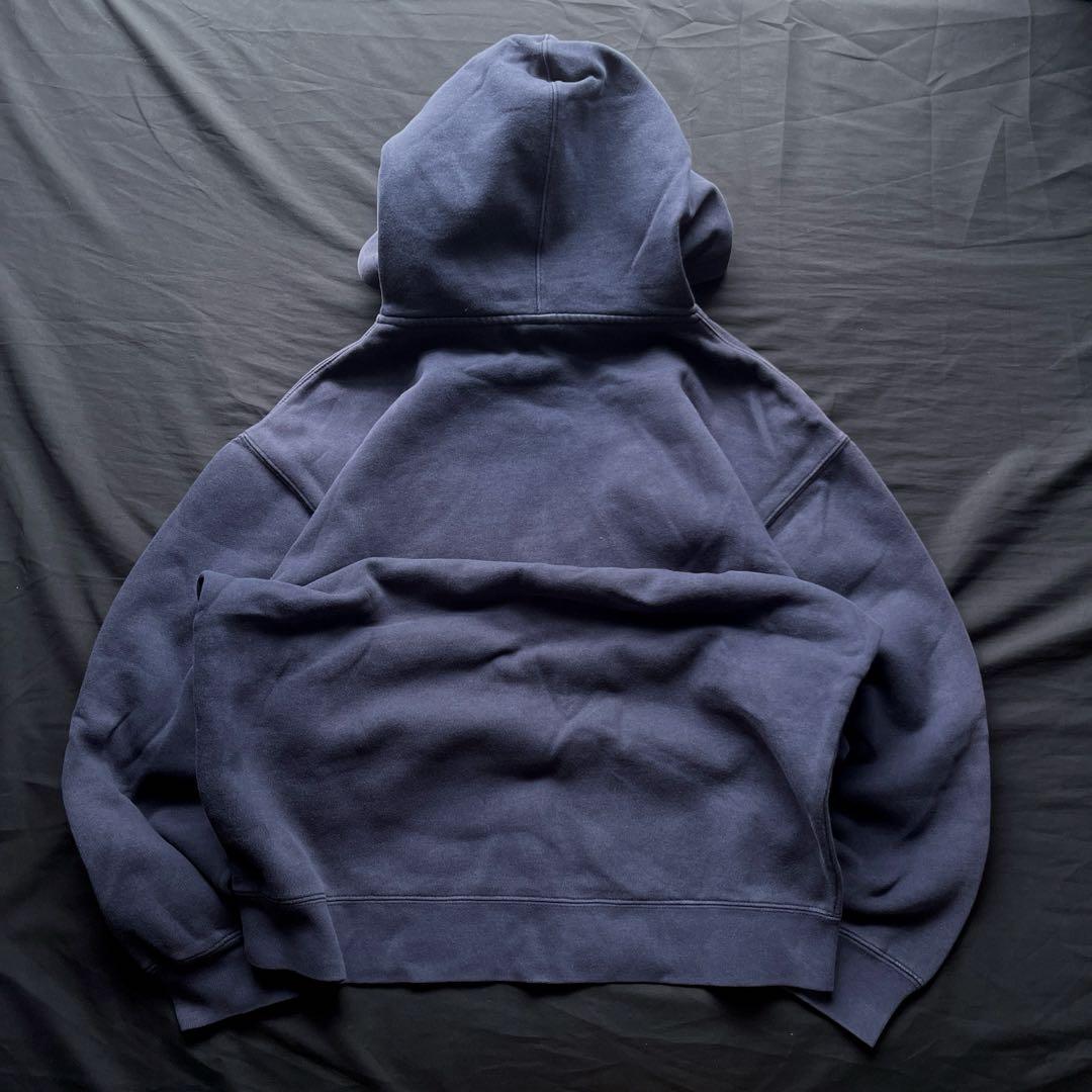 90's ~ OLD GAP パーカー　ネイビー　鬼フェード　XXL y2k