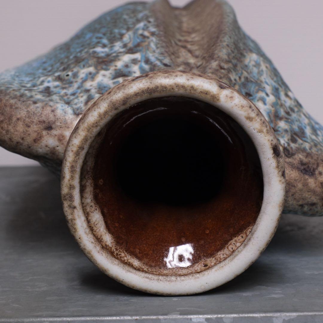 1960s 西ドイツ製 Fat Lava 特大 40cm フラワーベース 花瓶