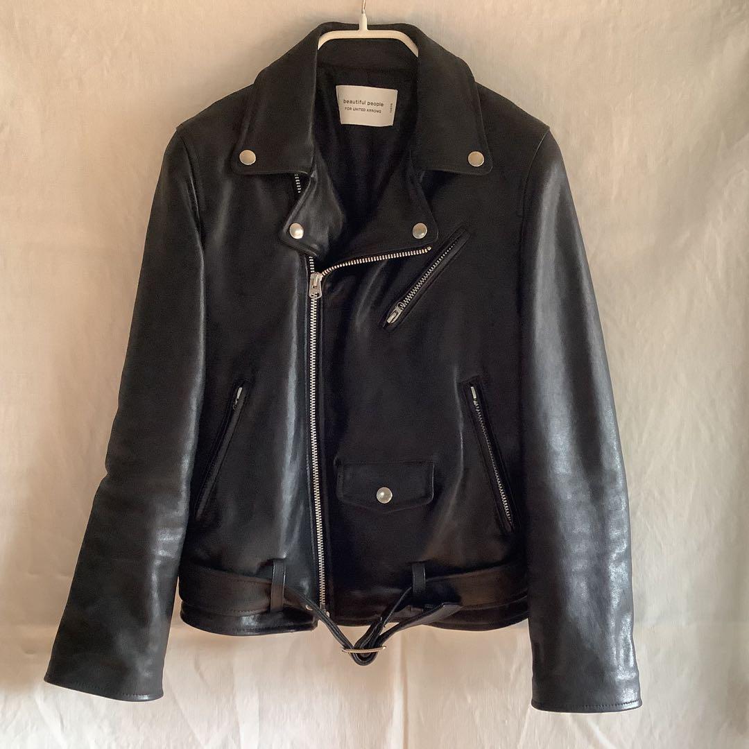 美品 ビューティフルピープル UNITEDARROWS ジャケット 羊革