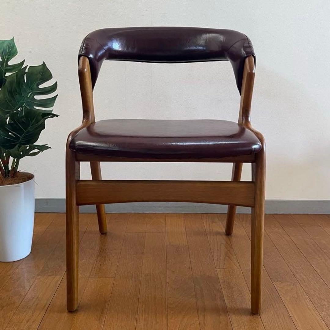 アスプルンド　ポール サイド チェア① 北欧スタイル　ミッドセンチュリー　カフェ