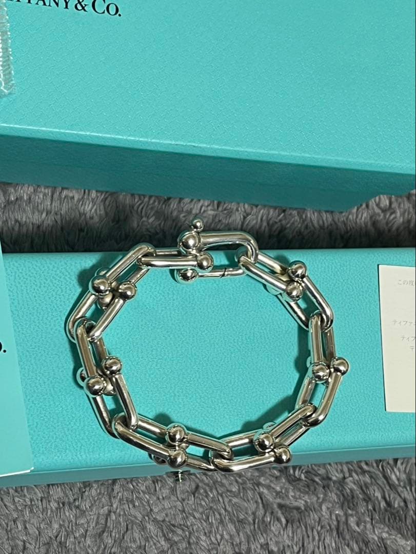 ティファニー ハードウェア ラージリンク ブレスレット TIFFANY&Co.