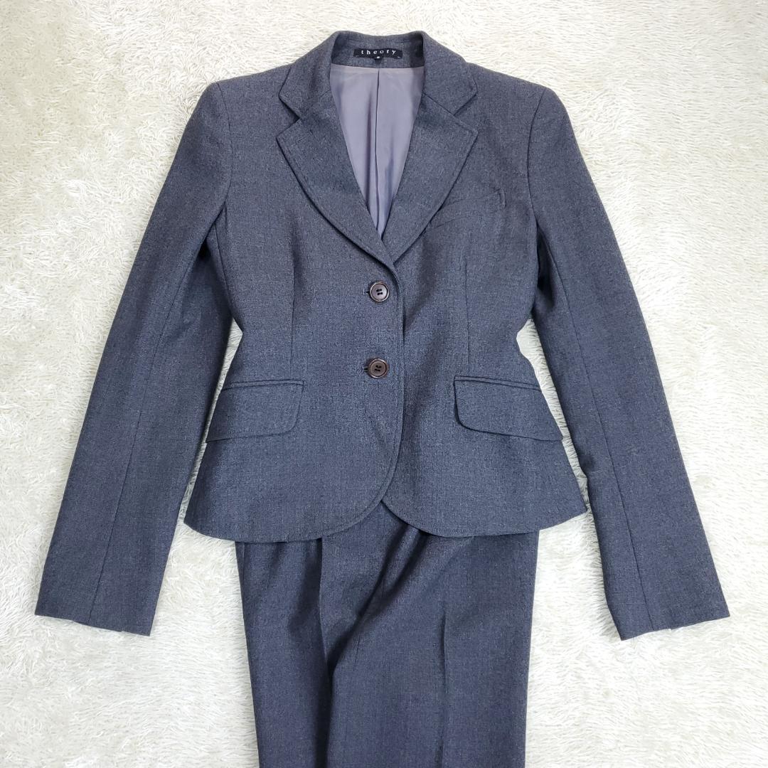nananananananさん専用 Theory パンツスーツ グレー 2　M